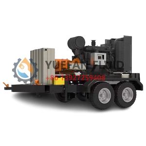 Máquina de limpieza de bomba de chorro de agua de alta presión 2800 <span class=keywords><strong>bar</strong></span> 1500 <span class=keywords><strong>bar</strong></span> Motor diésel montado en carretilla - Product Image 1