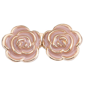 Botón metálico a presión en forma de rosa para ajustar la cintura de los jeans - botones a presión desmontables para ajustar la cintura, sin clavos ni costuras - Product Image 5