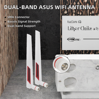 Antenne verticale ASUS bi-bande 2.4G 5G 5.8G pour les routeurs Wi-Fi haute performance à travers les murs compatibles avec les modèles AC88U AC68U