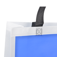 Sacs non tissés à impression créative, finition brillante laminée, prêts à être expédiés, fabrication en interne, grande capacité, durables