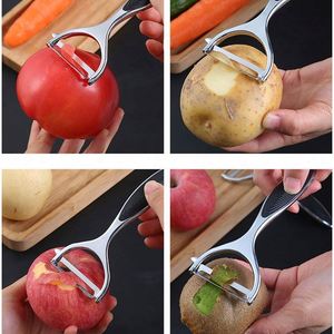Pelador de Verduras y Frutas Multifuncional de Aleación de Zinc, Cortador y Rebanador de Zanahorias, Utensilios de Cocina con Raspadores para Patatas y Zanahorias - Product Image 5