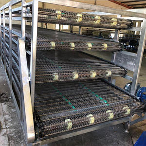 Liangzo Fabriek Directe Verkoop Voedsel Productielijn Koeling En Bevriezing Draad Mesh Transportband Machine - Product Image 6