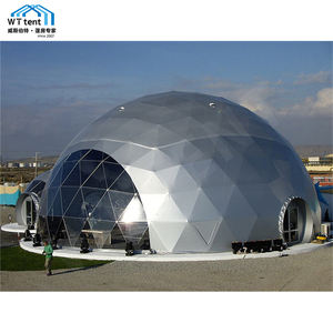 Prix bon marché <span class=keywords><strong>yourte</strong></span> et dôme Igloo tente maison pour famille/hôtel complexe luxe extérieur étanche à la pluie Camping dôme tente - Product Image 5