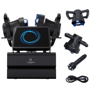 Portable Desktop 3 Handles Inner Ball Roller Mini Body Cellulite Reduction Salon Beauty <b>Massage</b> <b>Machine</b> Manufacturer - Product Image 3