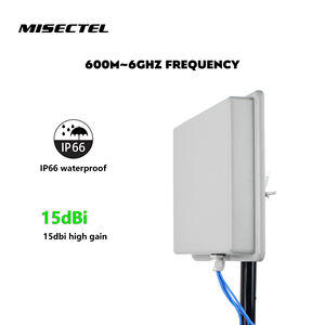 MISECTEL عالمي شائع 5G هوائي خارجي متعدد الموجات 4x4 لوحة MIMO اتجاهي مكاسب عالية IP66 إنترنت منزلي - Product Image 3