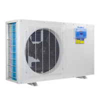 2025 refroidisseur de banque de glace multi eau d'aquarium de poissons industriels refroidi par air 2p avec moteur 5200W capacité de refroidissement garantie de 5 ans
