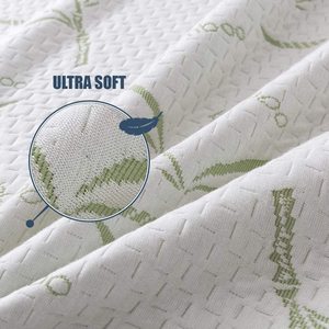 Túi mùa xuân Nệm Bìa tre Jacquard nước bằng chứng tấm ga trải giường nệm bảo vệ - Product Image 6