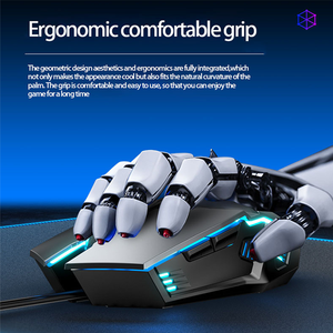 PC chơi <span class=keywords><strong>Game</strong></span> maus có dây Ergonomic chuột siêu nhẹ máy tính xách tay phụ kiện máy tính văn phòng im lặng dọc USB Chuột trò chơi - Product Image 6