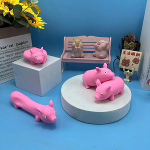 Juguete Antiestrés de PU con Forma de Cerdo Estilo TikTok para Jóvenes y Adultos, para Aliviar el Estrés y Jugar de Forma Creativa - Product Image 1