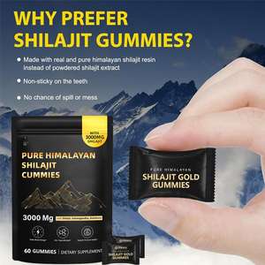 Caramelle Gommose di Shilajit, Integratore Alimentare da Coltivazione Selvatica per Adulti - Potenzia il Sistema Immunitario ed Energia, per Donne in Gravidanza - Product Image 3