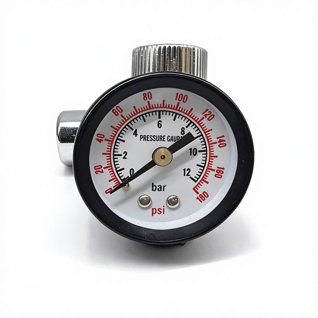 1/4'NPT Adjustable Air Pressure Regulator Low Pressure Control Valve Spray Gun Accessory Pneumatic Tools Part