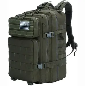 Benutzer definierte Oem Outdoor 45L Molle Mehrfarbige Sport Tarnung Taktische Trainings kamera Wandern Jagd Nylon tasche Taktische Rucksäcke