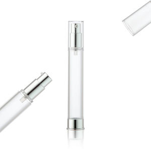 Botella de Loción Vacía de Plástico Delgada Personalizada sin Aire de 30 ml - Product Image 3