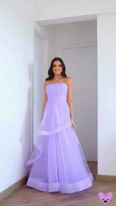 Vestido de red de perlas moderno, suave y deslumbrante, con estampado digital/reliévo, elegante, de secado rápido, estilo Anarkali pakistaní, para fiestas y bodas, cosido. - Product Image 3