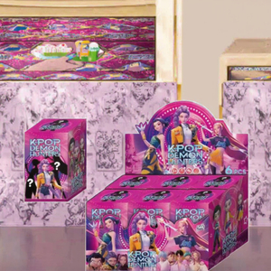 新しいK-POPデーモンハンターズ6個セットPVCモデル玩具フィギュアコレクタブルDIYオーナメントブラインドボックスおもしろ人形ユニセックス - Product Image 3