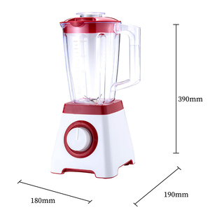 Xách tay 1.5L Glass Jar Máy xay sinh tố với 5 tốc độ biến Pin thép không gỉ hoạt động cho hộ gia đình sử dụng với anh trộn trái cây - Product Image 2