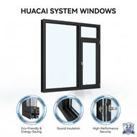 Ventana Abatible de Aleación de Aluminio Antirrobo al por Mayor con Mosquitera, Ventanas Modernas de Seguridad para el Hogar