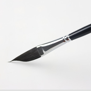 Nuevo juego <span class=keywords><strong>de</strong></span> 4 pinceles para <span class=keywords><strong>pintura</strong></span> al óleo con cerdas <span class=keywords><strong>de</strong></span> nailon y mangos <span class=keywords><strong>de</strong></span> madera, pinceles tipo filbert y liner - Product Image 4