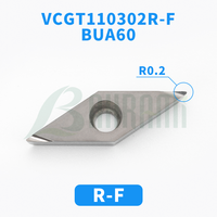 PCD CBN Thread Turning Inserts 16IR 16ER with PVD Coating for OEM Custom