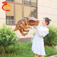 Marionnette à main de dinosaure réaliste, 1 pièce, figurine Dragon