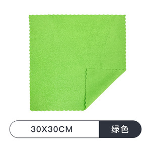 Cleaning Cloth 40X40Cm Yellow Square Dishcloth For Kitchen Use - Product Image 4