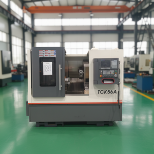 Moteur universel horizontal TCK56A pour tour, à broche unique, de moyenne capacité, haute précision et économe en énergie pour le travail des métaux - Product Image 1