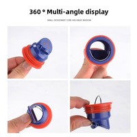 Filtre de Vidange Anti-Bouchon pour Évier de Cuisine, Siphon de Sol Désodorisant Anti-Odeur, Crépine et Bouchon pour Douche et Égout