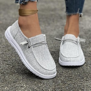 <span class=keywords><strong>Mocassins</strong></span> plats décontractés pour femmes européennes et américaines, grande taille, à enfiler, collection Printemps-Automne 2025, pour le commerce international - Product Image 5