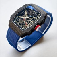 Livraison gratuite – Montre automatique mécanique de luxe en fibre de carbone, style designer, ultra-fine (7,8 mm), ultra-légère (35 g), verre saphir, étanche – 26 ans d'expérience