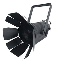 200W Lampu Sorot Kamera Video LED Profesional DMX512 Terbaik dan Terpopuler, Dapat Mengubah Suhu Warna dan Fokus, Peralatan Studio TV