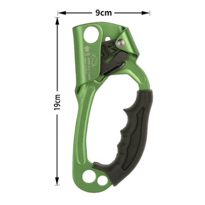 Ascenseur à corde en aluminium personnalisé de haute qualité pour droitiers et gauchers, pour l'escalade sur arbre et la montagne - Product Image 3