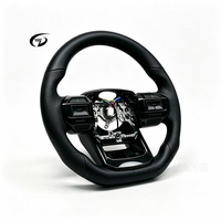 Volant de voiture en cuir haut de gamme personnalisé de luxe, adapté à Toyota LC250, Hilux, LC300, Camry, FJ Cruiser
