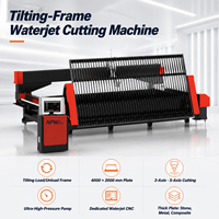 Découpeuse à jet d'eau haute puissance à commande numérique CNC 5 axes de haute précision avec certification CE ISO pour pierre, granit, marbre et carreaux