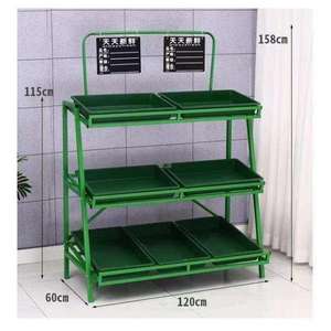 SIMPLY Fruit & <b>Vegetable</b> Display <b>Stand</b> Light Duty Customized Metal Decorative Mesh - Product Image 2