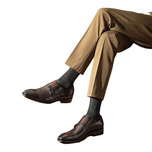 High Quality Luxury Men's <b>Pointed</b> Toe Lace-Up Formal Shoes Genuine Leather Anti-Slip Breathable Lightweight A.N.M.bullock - Product Image 1