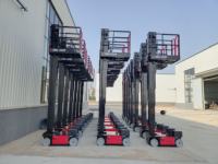 Selbstfahrende Kleine Hydraulische Vertikale Mast-Elektro-Arbeitsbühne zum Verkauf