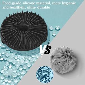 Brosse exfoliante pour le corps en silicone ultra-doux, brosse pour le dos, brosse exfoliante en silicone pour le bain - Product Image 2