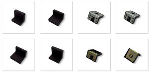 Accessoires de meubles à bas prix vente en gros supports d'angle d'armoire - Product Image 3