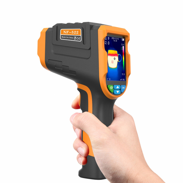Hd Resolution Industrial Handheld Infrared Thermal Camera Recordable Video Infrared Thermal Imaging