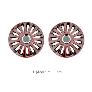 Enjoliveurs de roue en plastique pour voiture, <span class=keywords><strong>14</strong></span> et 15 <span class=keywords><strong>pouces</strong></span>, prêts à l'emploi (RTS) - Product Image 5