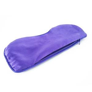 शहतूत रेशम Aromatherapy माइक्रोवेव भारित आँख का मुखौटा लैवेंडर और सूखी आंखों के लिए Flaxseed आंख तकिया योग - Product Image 2