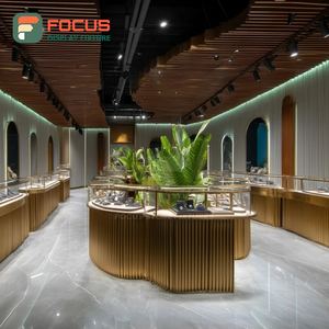 Sistema de Exhibición de Joyería de Alta Visibilidad, Panel de Vidrio Templado, Vitrina para Tienda de Joyería - Product Image 2