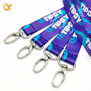 Lanyards Personalizados al por Mayor con Logotipo, de Seda, Poliéster, Nylon, Sublimados, con Impresión Personalizada y Cierre de Seguridad - Product Image 1