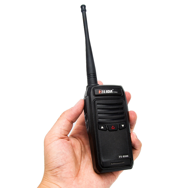 Talkie Walkie 3W UHF Band  400-480 MHz Waterproof Radio Waterproof Alarm Clock
