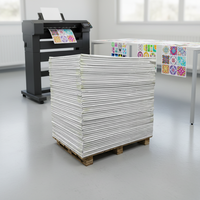 Feuilles de papier couché auto-adhésif vierges pour étiquettes, fourniture d'usine, pour emballage, autocollants, taille personnalisée disponible
