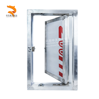Porte d'accès invisible en aluminium ignifuge, installation facile, réglable, durable, pour chambre, appartement, supermarché, école 1