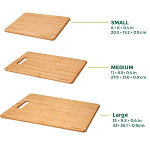 Tabla de Cortar de Bambú de Doble Cara WDF Design OEM, Tabla de Picar de Bambú Personalizada para Cocina, Bloques de Cortar de Bambú para el Hogar - Product Image 2