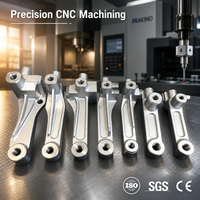 Services de fraisage CNC 5 axes sur mesure, pièces usinées de précision en alliage d'aluminium, prototypage rapide, OEM