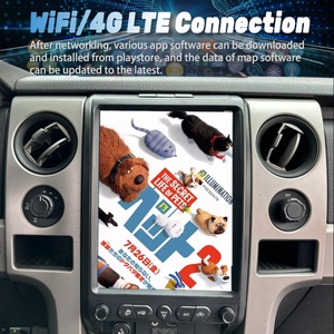 13 Inch Tesla Android Screen Radio 2din for Ford F150 2009 2014 GPS Carplay Car Multimedia Video <b>Player</b> Stereo Head - Product Image 2