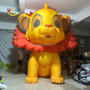 Gigante inflable película de dibujos animados Animal mascota personalizado pequeño inflable León rey - Product Image 2